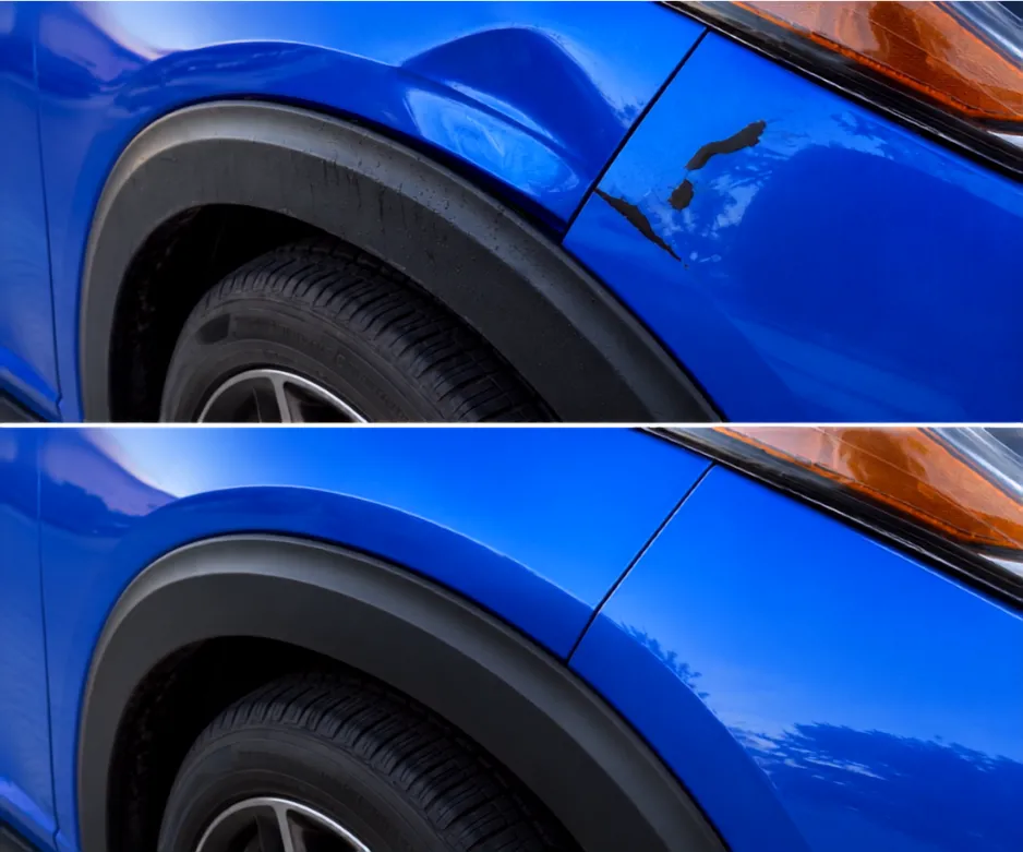 Auto body and paint repair completed by Gonza Repairs in Miami-Dade